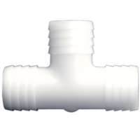 Anderson Metals 53724-16 Hose Tee, 1 in, Barb, Nylon