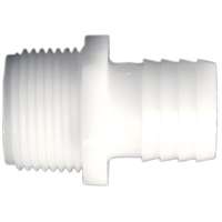 Anderson Metals 53701-1616 Hose Adapter, 1 in, Barb, 1 in, MIP, 150 psi Pressure, Nylon