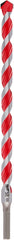 Milwaukee 48-20-9041 Drill Bit, 5/8 in Dia, 12 in OAL, Wide Flute, 3/8 in Dia Shank, 3-Flat Shank
