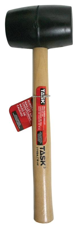 T71154 16OZ BLACK HEAD RUBBER