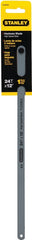 Stanley 15-824A Hacksaw Blade, 12 in L, 24 TPI, Steel Cutting Edge
