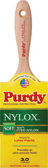 Purdy Nylox Sprig 380230 Trim Brush, Nylon Bristle, Beaver Tail Handle