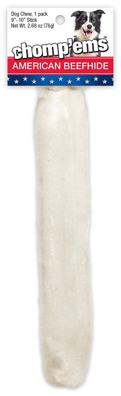Westminster Chomp'ems 21129 Chew Stick, 9 to 10 in Shrink Wrap