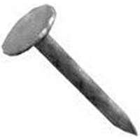 ProFIT 0069135 Hand Drive Roofing Nail, 2 in L, Flat Head, 11 ga, Steel, 5 lb