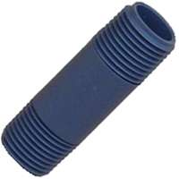 Genova 300 Series P-2-3 Pipe Nipple, 2 in, MIP, PVC, Gray, SCH 80 Schedule, 3 in L