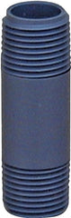Genova 300 Series P-34-6 Pipe Nipple, 3/4 in, MIP, PVC, Gray, SCH 80 Schedule, 6 in L