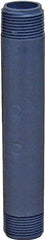 Genova P-34-10 Pipe Nipple, 3/4 in, MIP x MIP, PVC, Gray, SCH 80 Schedule, 10 in L