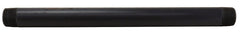 Genova P-34-12 Pipe Nipple, 3/4 in, MIP, PVC, Gray, SCH 80 Schedule, 12 in L