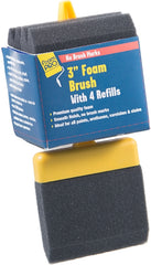 Foampro 73-4 Paint Brush, 3 in W Brush