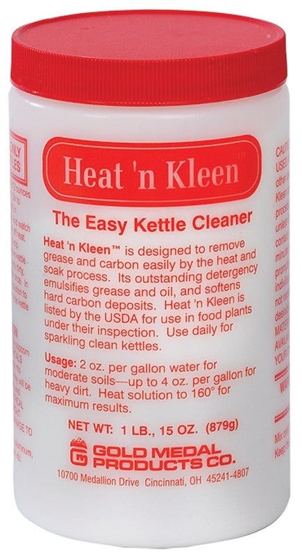 Gold Medal Heat 'N Kleen 2095MC Kettle Cleaner, 31 oz, Jar