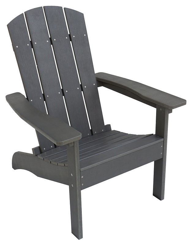 Seasonal Trends E8733QPW003 Adirondack Chair, 29 in W, 32 in D, 38 in H, Resin Wood Seat, Polystyrene Frame