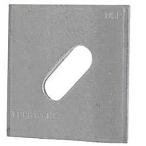 MiTek LBPS58-TZ Slotted Bearing Plate, Steel, Zinc