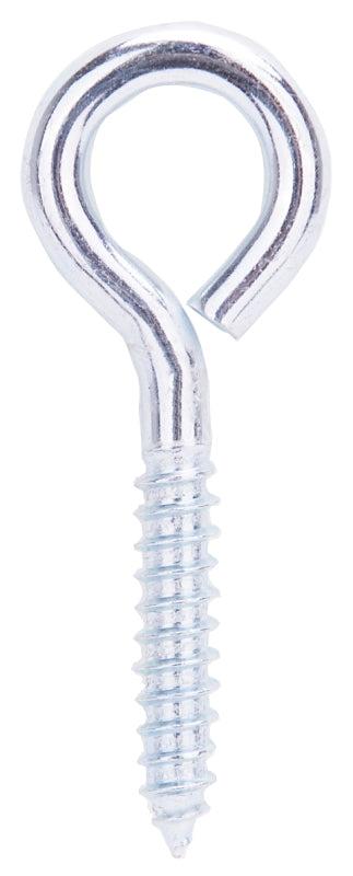 ProSource LR248 Lag Screw Eye, 7.8 mm Thread, Screw Thread, 1-3/8 in L Thread, 1-1/8 in Dia Eye, 193 lb Working Load