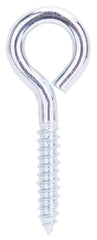 ProSource LR248 Lag Screw Eye, 7.8 mm Thread, Screw Thread, 1-3/8 in L Thread, 1-1/8 in Dia Eye, 193 lb Working Load