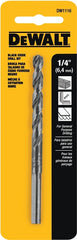 DW1116 DRILL BIT OXIDE 1/4IN