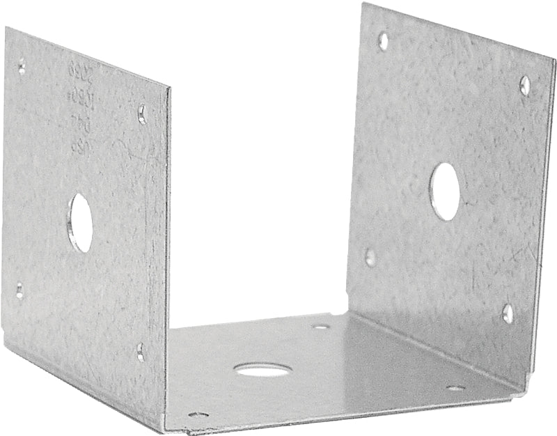 MiTek D44-TZ Post Anchor, 4 x 4 in Post/Joist, Steel, Zinc