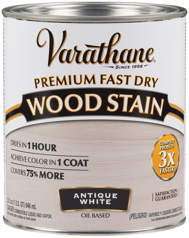 Varathane 297424 Stain, Antique White, Liquid, 1 qt, Can