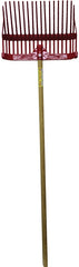 Fortex-Fortiflex 1308102 Stall Fork, Plastic Tine, Polycarbonate Handle, Red