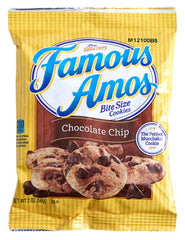 Famous Amos 736043 Cookies, Chocolate Chip, 2 oz Bag