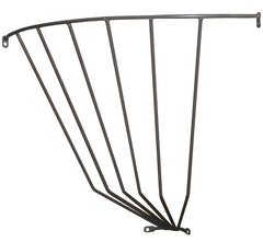 Behlen Country 76110907 Corner Hay Rack, Solid Steel, Gray, Powder-Coated