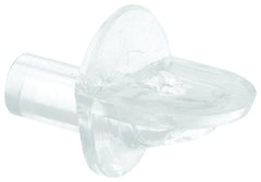 Prime-Line U 10147 Shelf Support Peg, Plastic, 5 mm Dia Peg, 3/8 in L Peg