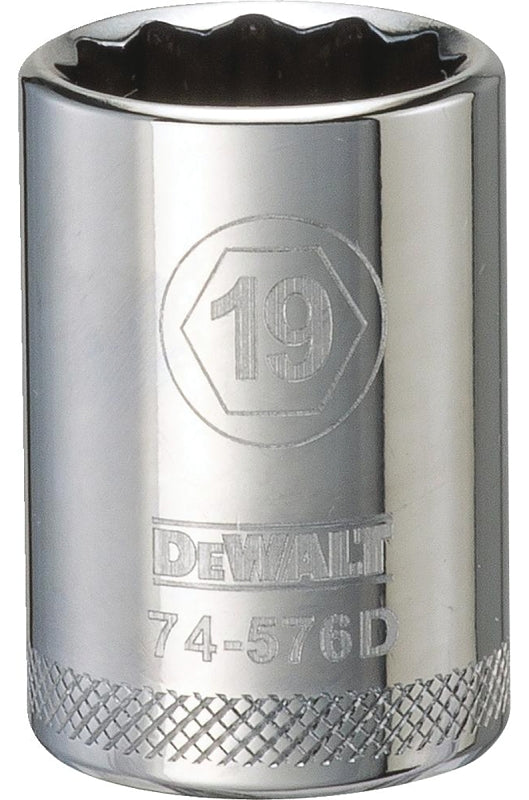 DWMT74576OSP SKT 1/2DR 19MM
