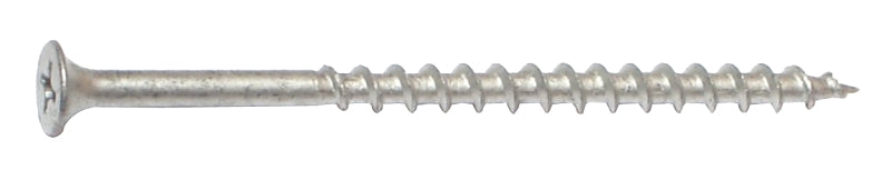 Midwest Fastener 53994 Deck Screw, #8 Thread, 3 in L, Coarse Thread, Bugle Head, Phillips Drive, Steel, Dacrotized