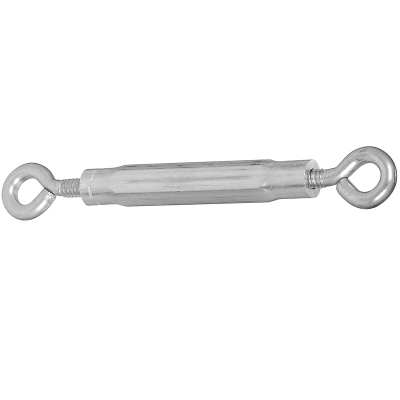 National Hardware 2170BC Series N221-747 Turnbuckle, 90 lb Working Load, 1/4-20 in Thread, Eye, Eye, 7-1/2 in L Take-Up