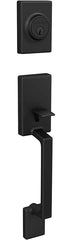 Schlage J Series JH58 SUT 622 Combination Lockset, Mechanical Lock, Handleset Grip Only Handle, Matte Black, No, Metal