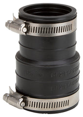 ProSource Coupling, 1-1/2 in, Socket to Pipe, PVC, Black