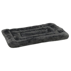 PLUSH MAT GRAY M/L 26 X 17IN