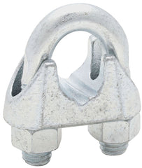 National Hardware 3230BC Series N248-336 Wire Cable Clamp, 5/8 in Dia Cable, 6 in L, Malleable Iron, Zinc