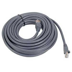 Voxx CTPH632R Network Cable, Cat6 Category Rating, Gray Sheath