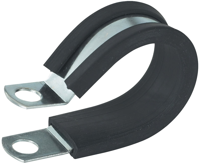 GB PPR-1575 Cable Clamp, 3/4 in Max Bundle Dia, Rubber/Steel, Black