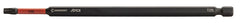 Crescent APEX Vortex CAVB6T25 Impact Power Bit, T25 Drive, Torx Drive, 1/4 in Shank, Hex Shank, 6 in L, Steel