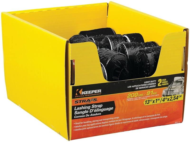 STRAP BIN DISPLAY 600LB 13FT