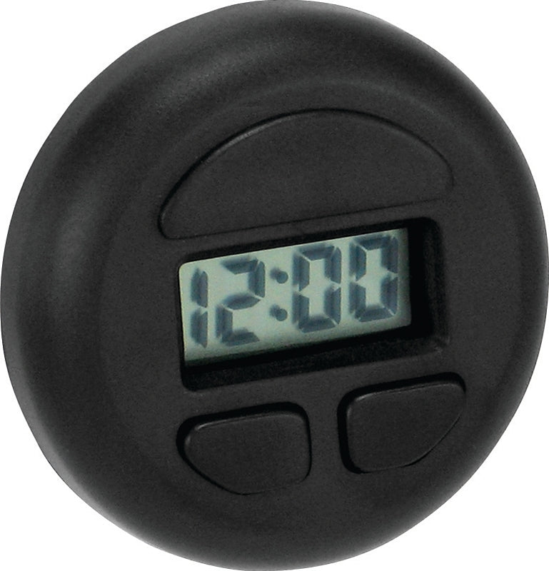Genuine Victor 22-1-37003-8 Spot Clock, Round, Black Frame