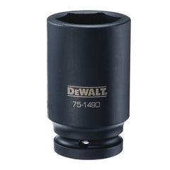DeWALT DWMT75149OSP Impact Socket, 35 mm Socket, 3/4 in Drive, 6-Point, CR-440 Steel, Black Oxide