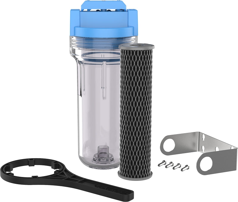 Pentair OMNIFilter Series U25-S-S18 Whole House Water Filter System, 15,000 gal Capacity, 5 gpm, 5 um Filtration