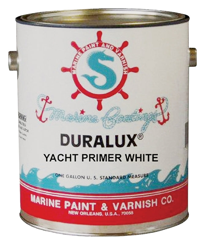 Duralux M741-1 Marine Primer, Flat, Yacht White, 1 gal