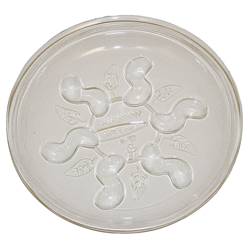 Gardener's Blue Ribbon Saucer Plus Series SP10 Plant Saucer, 10 in Dia, Plastic, Clear