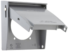 5034-0 WP COVER GRY 2G 2-5/8IN