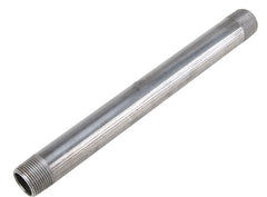 Prosource 3/4X8B Pipe Nipple, 3/4 in, Male, Steel, SCH 40 Schedule, 8 in L