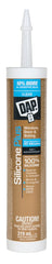 DAP Silicone Plus 73352 Window and Door Sealant, Clear, 40 to 120 deg F, 319 mL Cartridge