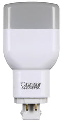 Feit Electric PL26E/V/841/LED LED Bulb, Specialty, PL Lamp, 26 W Equivalent, GX24Q-3 Lamp Base, Cool White Light