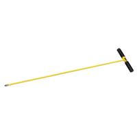 Seymour 85465 Soil Probe Utility Tool, 48 in L Probe, Fiberglass Probe, Cushion Grip Handle