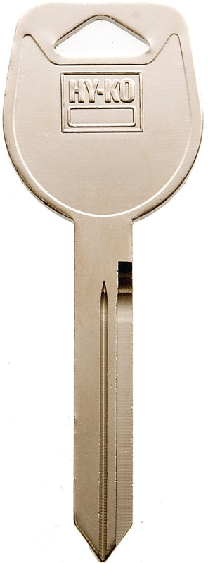 Hy-Ko 11010MIT6 Automotive Key Blank, Brass, Nickel, For: Mitsubishi Vehicle Locks