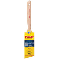Purdy Clearcut Glide 144152120 Angular Trim Brush, 2 in W, 2-11/16 in L Bristle, Nylon/Polyester Bristle