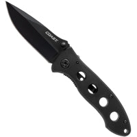 Coast C19CP Folding Knife, 3-1/2 in L Blade, 7Cr17 Stainless Steel Blade, Checkered Handle