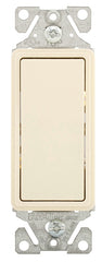 Eaton 7500 Series 7503LA-BOX Rocker Switch, 15 A, 120/277 V, 3-Way, Lead Wire Terminal, Thermoplastic Housing Material